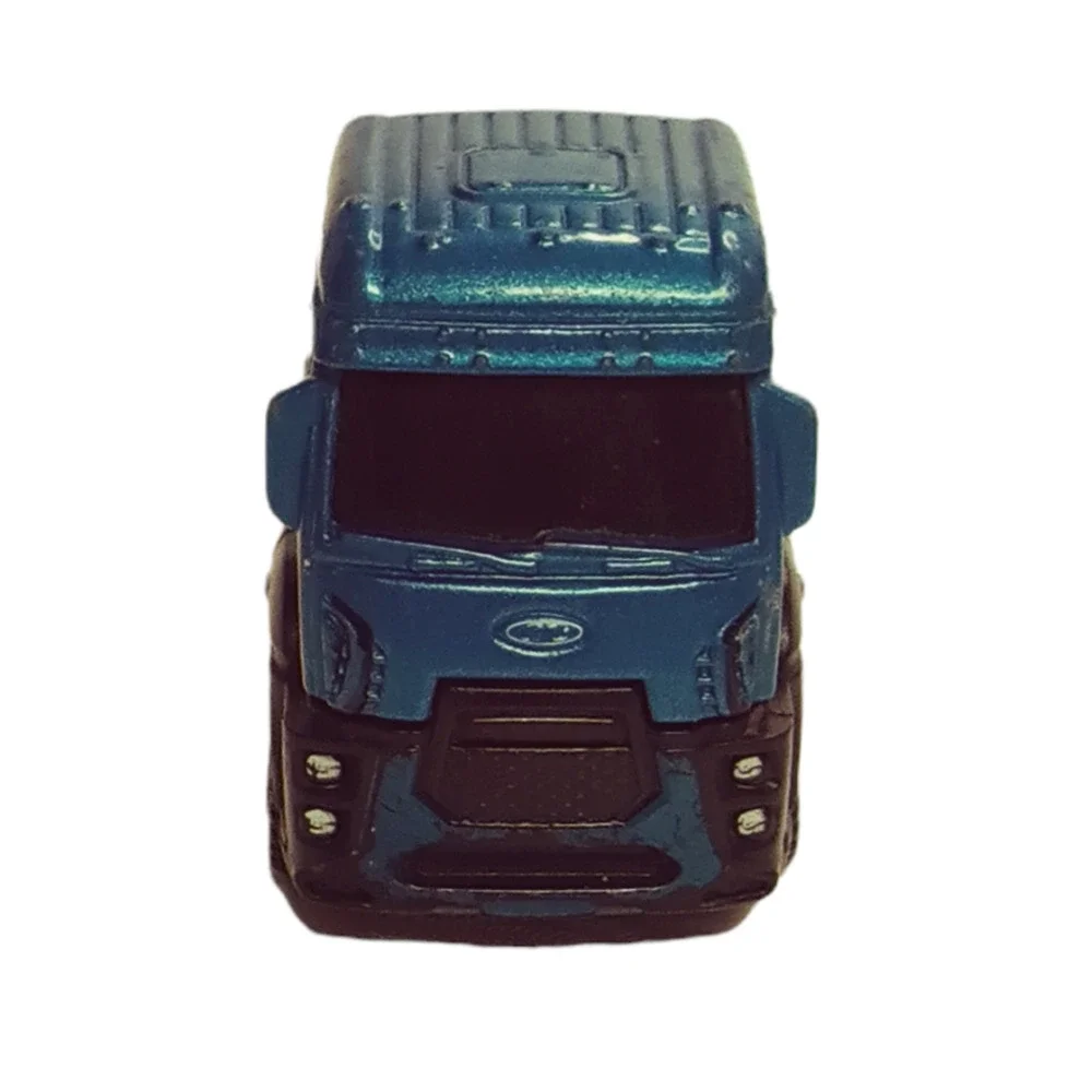 Matchbox 2013 Ford Cargo Truck Cab MBX Service Blue Black 1:64 Diecast Vehicle
